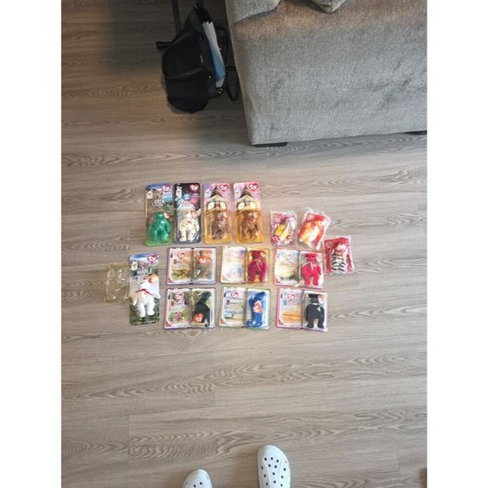 Ty Beanie Babies Assorted Vintage Plush Lot - Multicolor